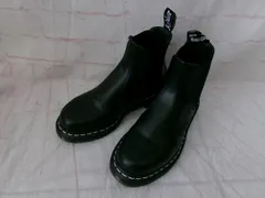 【中古】Dr.Martens ﾄﾞｸﾀｰﾏｰﾁﾝ ﾎﾜｲﾄｽﾃｯﾁﾁｪﾙｼｰﾌﾞｰﾂ 2976 ﾌﾞﾗｯｸ UK5 991900908