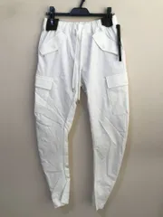 訳アリ　wjk　	【LEON×B'2nd×wjk】banana slim cargo　ホワイト	　Lのサムネイル