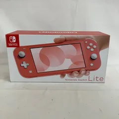 中古  Nintendo Switch Lite スイッチライト 本体 コーラル YD2013 c090