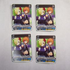 【ヴァイスシュヴァルツ】私たちの歌 桃香　PR ヴァイスシュヴァルツ 私たちの歌 桃香 PR 4枚セット ガルクラ | Mercari