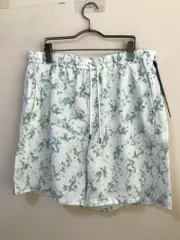 wjk  patterned shorts	ハーフパンツ　L　XL　ホワイト　ブルーのサムネイル