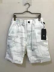 コ　wjk　pleats shorts　ハーフパンツ　S　ホワイト系のサムネイル