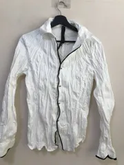 wjk　4 hook shirt	メンズシャツ　ホワイト　S、M、L、XLのサムネイル