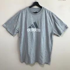 adidas アディダス　Tシャツ　グレー　L　訳あり