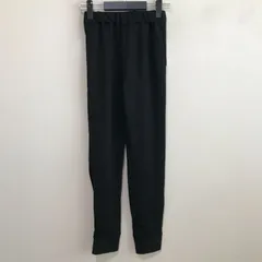 ModdedAnce　モーデッドアンス　裾タブゆったりリブレギンス　ブラック　S