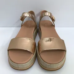Naturalizer　 ナチュラライザー　厚底サンダル　ゴールド　23?p　タのサムネイル