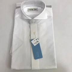 Maker'sShirt 鎌倉シャツ　半袖　白　S　訳あり