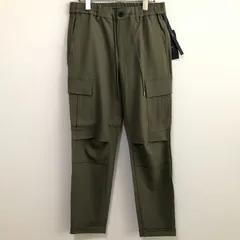 コ　wjk ダブルジェイケイ　easy slim cargo slacks スラックスパンツ(5996 pe21c)　カーキ　S／M／L／XLのサムネイル