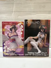 【I2-67】◇ オーバーロード　アルベド　各種フィギュア　2点セット　Desktop Cuteフィギュア開封済み