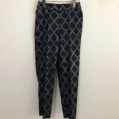 32220 アイザックミズラヒライブ（Isaac Mizrahi Live） デザインパンツ　カジュアルパンツ　ネイビー　9号のサムネイル