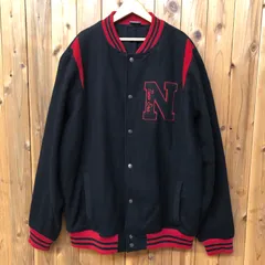 New Era ニューエラ メンズXL (US) スタジアムジャケット スタジャン 中綿キルティング ブルゾン 防寒 アウター 大きいサイズ
