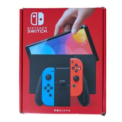 【訳あり/新品】Nintendo Switch 有機ELモデル ネオンブルー・ネオンレッド ※外箱に汚れ・破れ・凹みあり