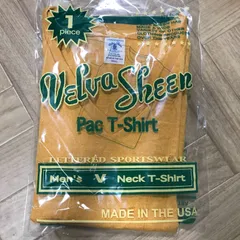 半額以下！161276　H.GOLD　ベルバシーン 　VELVA SHEEN　選べるサイズ　S,M,L　 半袖　Vネック　Tシャツ　ポケット有　　インナー　トップス　上質な肌着