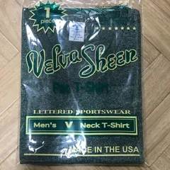 半額以下！161276　H.GREEN　VELVA SHEEN　選べるサイズ　S,M,L　 半袖　Vネック　Tシャツ　ポケット有　　インナー　トップス　上質な肌着　ベルバシーン