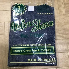 半額以下！161275　VELVA SHEEN　S,M,XL　 選べるサイズ　ネイビー　 無地半袖　クルーネックTシャツ　ポケット有　　インナー　トップス　上質な肌着