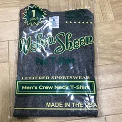 半額以下！161275　ベルバシーン 　VELVA SHEEN　S,M,XL　 選べるサイズ　ブラック　 無地半袖　クルーネックTシャツ　ポケット有　　インナー　トップス　上質な肌着