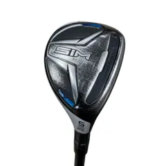 【中古】 テーラーメイド SIM MAX U5 ユーティリティ UT リシャフト (フレックスその他) メンズ 男性用 右利き 右用 Dランク ゴルフクラブ