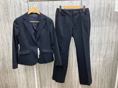ANCHOR WOMAN アンカーウーマン スーツ 上下セット ボタンテーラードジャケット ネイビー サイズ:9号