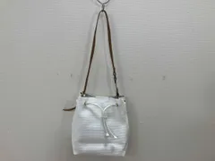 GIANNI NOTARO ショルダーバッグ エンボス加工生地ショルダーバッグ 白 春