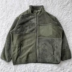 状態良 UNIQLO ユニクロ コンビネーションフリースジャケット エンジニアドガーメンツ  Engineered Garments 3XL 古着 1683