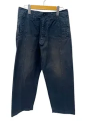 DESCENDANT (ディセンダント) CHINO PANTS チノパンツ ボトム ワークパンツ 1 ネイビー メンズ/028のサムネイル