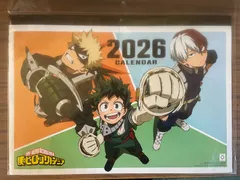 【新品未開封】エンスカイ TVアニメ『僕のヒーローアカデミア』 2026年カレンダー B3 CL-021