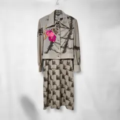 昭和レトロ　ヴィンテージ　ジャケット　ワンピース　