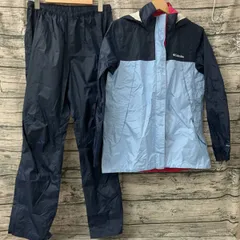 Columbia コロンビア ナイロンジャケット 上下セットアップ シンプソンサンクチュアリ レインズーツ Lサイズ 