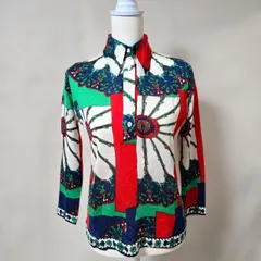 70s～　昭和レトロ 柄シャツ