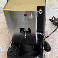 未使用　ルカフェ  SARA  CLASSIC　シルバー　セミプロモデル　カフェポッド専用コーヒーマシン　展示品のサムネイル