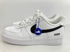 【鑑定済み】Supreme x Nike Air Force 1 Low SP シュプリーム × ナイキ エア・フォース 1 ロー SP  CU9225-102 ホワイト ブラック 29cm