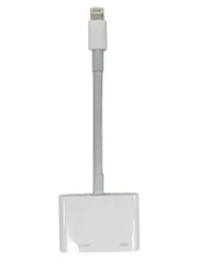 Apple (アップル) Lightning to Digital AV AVアダプター MD826AM/A ホワイト 家電/028