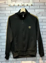 adidas アディダス ジャージ 80s トラックジャケット デサント 西ドイツ製 ブラック スポーツ