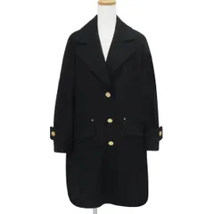 【値下】タグ付き未使用 サイズ8 MACKINTOSH マッキントッシュ HUMBIE CHESTER COCOON METAL BUTTON ハンビー コクーン コート ブラック 47644のサムネイル