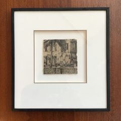 レンブラント・ファン・レイン　風車The windmill 銅版画　エッチング レンブラント・ファン・レイン 風車The windmill 銅版画 エッチング