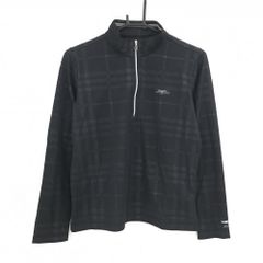 BURBERRY レディース ハーフジップシャツ M ブラック - メルカリ