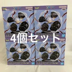未開封 ワンピース ONE PIECE WCF モンキー・D・ルフィ ギア5 ゴムゴムの白い銃乱打 4個セット SF2337 c099