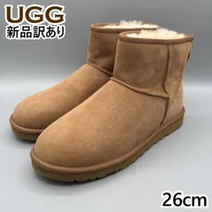【新品】UGG ムートンブーツ チェスナット USA8/JP26cm クラシックミニII メンズ/男性用 1002072 アグ (UG4)