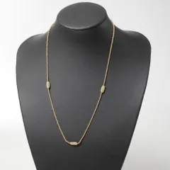 ■美品■Christian Dior クリスチャンディオール ネックレス ラインストーン ブランド古着【中古】20260209/RA7705