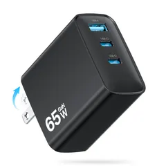 PD 充電器 65w【2025新設計・超軽量・超低温】安全で低温 折りたたみ式プラグ Type C 急速充電器 タイプc USB-C スマホ PSE認証済み 出張・旅行 PD3.0/QC3.0/PPS/SCP規格 MacBook/iPad/iPhon ...