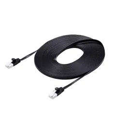 エレコム LANケーブル CAT6A 10m ツメが折れない 爪折れ防止コネクタ スーパーフラット ブラック ECLD-GFATBK100