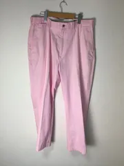 【POLO】 ラルフローレンのピンク色のチノパンツ サイズ36/30