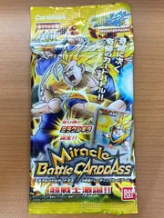 未開封 ミラクルバトルカードダス 1パック 超戦士激誕 ミラバト ドラゴンボール