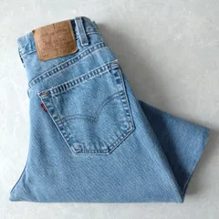 ■古着 Levi's リーバイス 550ジーンズ デニムパンツ RELAXED FIT 02年製 実寸W32L30【L5545】