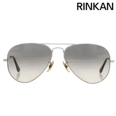 レイバン  AVIATOR/RB3025 ティアドロップメタルフレームサングラス メンズ 58□14