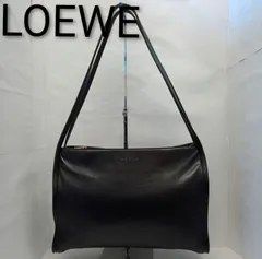 AQT02 ロエベ 極美品 ナッパレザー ショルダーバッグ ゴールド金具