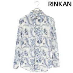 エトロ  231-11451-4721 ペイズリー総柄長袖シャツ メンズ 37