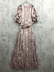 snidel スナイデル SWFO221049 2WAYボリュームスリーブプリント ワンピース size1/総柄 ■◆◎レディース