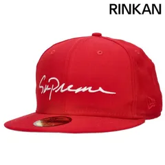 シュプリーム ×ニューエラ New Era  18SS  NEW ERA Classic Script Cap スクリプトロゴベースボールキャップ メンズ 7.625