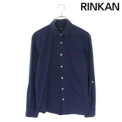 バーバリーブラックレーベル  D1M02-701-28 ワンポイント刺繍長袖シャツ メンズ 2